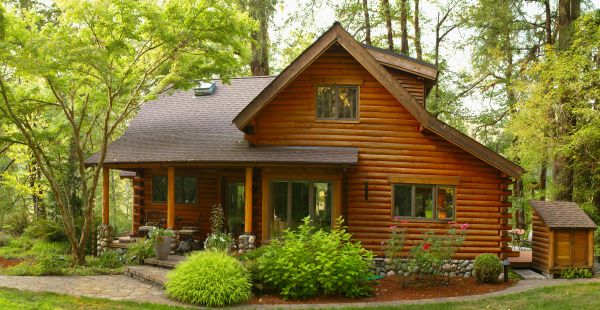 Cost of Log Home Exterior Cleaning in Novato