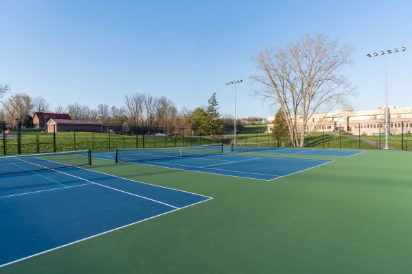 Tennis Court Cleaning in Novato