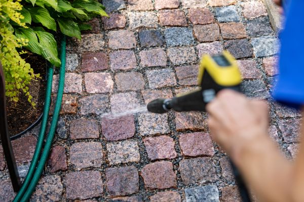 Cost of Paver Sidewalk Cleaning in Novato